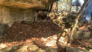 Civil War Cave   Buried Weapons Search