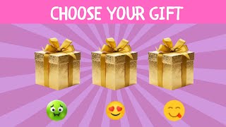 Choose Your Gift Are You A Lucky Person Or Not?