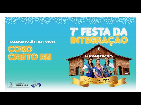 Apresentação Do Coro Cristo Rei na 7ª Festa da Integração