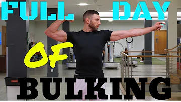 Bulking Diet | Full Day Of Clean Eating and Shoulders Workout | Ep.9