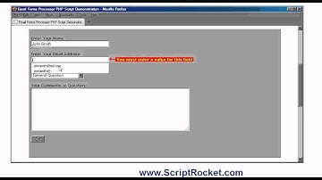 Alternative to Formmail - a PHP script for processing email forms