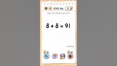 Brain Test- Level 246 | 1k sub fast!