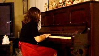 Ashley K Playing The Piano
