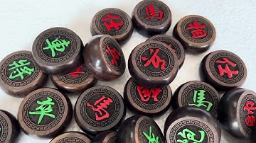 Bộ bàn cờ tướng bằng gỗ hương đẹp