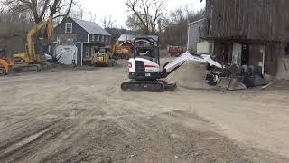 Bobcat E26 mini excavator