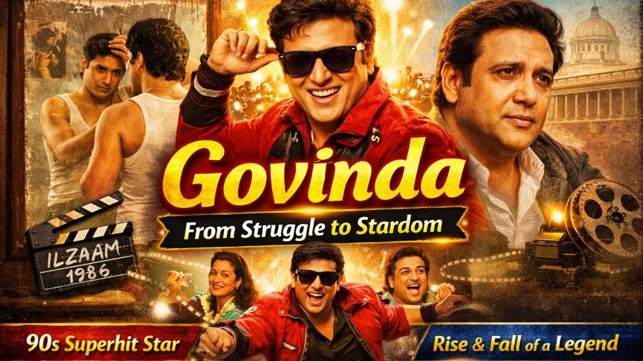 Govinda: From Struggle to Stardom | The Untold Story of Bollywood’s Comedy King