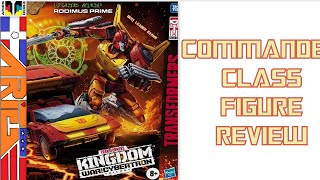 S6 E31 - Rodimus Prime: Transformers War For Cybertron Kingdom Commander Class Figure Review