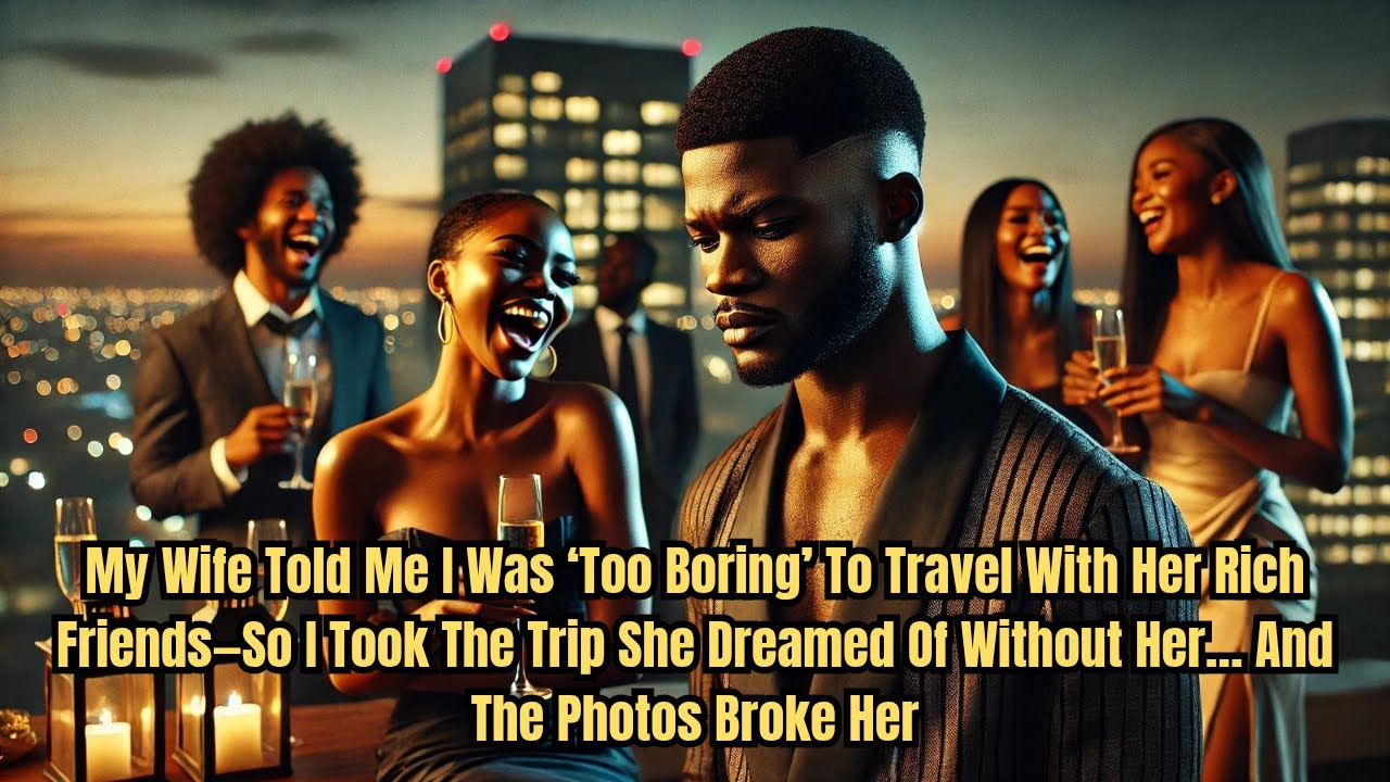 Моя жена сказала мне, что я «слишком скучный», чтобы путешествовать с её богатыми друзьями, поэто...