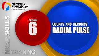 Session 6: Counts and Records Radial Pulse