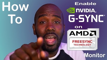 How to enable G-sync on a FreeSync Monitor + Comparison