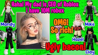 👨🏻‍💻 TEXT TO SPEECH 💵 The Strange Man We Met In The Game Was The CEO of Roblox 💰 Roblox Story