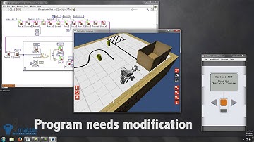 Robot Virtual Worlds Demo Using LabVIEW