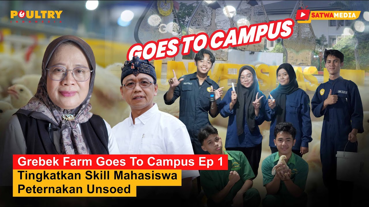 Closed House Teaching Farm Ep.1 Tingkatkan Skill Mahasiswa Peternakan Unsoed!
