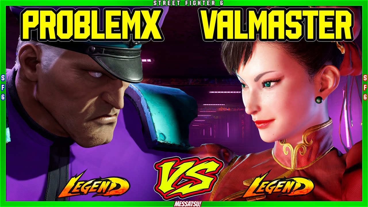 SF6 ProblemX (M.Bison) VS Valmaster (Chun li)💥Messatsu!💥スト6💥Street fighter 6