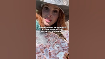 Mineralization geology term #learn #geology #minerals #agate