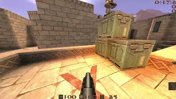 Quake - Easy Run of rmx_colossus by Brainfluid in 0:24 (table filler)