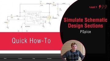 OrCAD PSpice Tutorial for Simulating PCB Design Sections