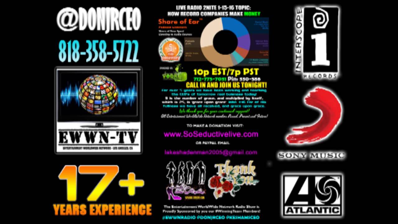 How Record Companies Make Money - #EWWNRADIO @DonJrCEO @KeshaMsCEO - YouTube