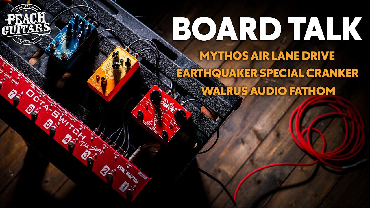 Peach Guitars | Mythos Pedals!