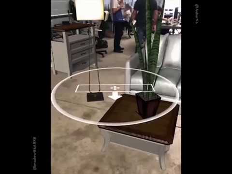 ARKit Furniture dropping app | by Asher Vo