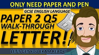 English Language Revision - How to Write a Letter - Paper 2 Q5 Walkthrough
