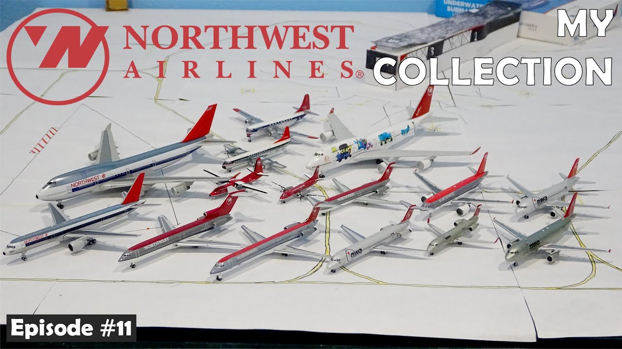 My Collection #11 - Northwest Airlines - YouTube