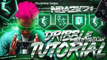 NBA 2K21 ADVANCE DRIBBLE TUTORIAL W/ HANDCAM! UNGUARDABLE MOVES RETURN + HOW TO MOONWALK IN DEMO!!