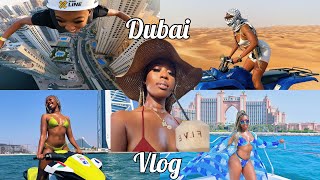 DUBAI VLOG 2021! | Desert ATV, Yacht Tour, Zip-lining, Jet Skiing, Five Palm Jumeirah + More!