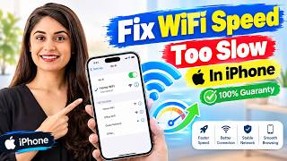 How To Fix WIFI Speed Too Slow On iPhone (100% Solution)