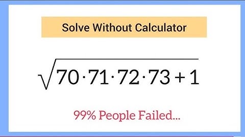 A Nice Square Root Algebra Problem | Calculator Not Allowed 📵 | Simplification
