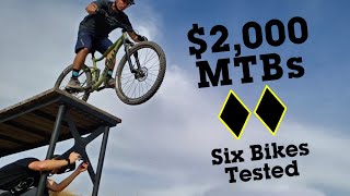 Vital's $2,000 Full-Suspension Budget Mountain Bike Comparison Test