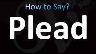 How to Pronounce Plead (CORRECTLY!) @YouTubeJulien
