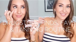 DRUGSTORE FINDS AND FAVORITES, SELF TANNING ROUTINE, & CUTE DRESSES
