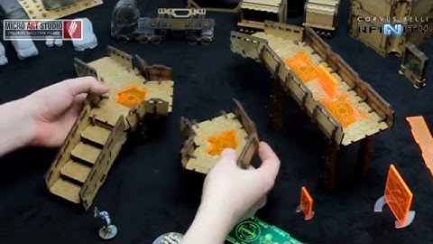 Catwalk Mk2 Terrain Designed for Infinity