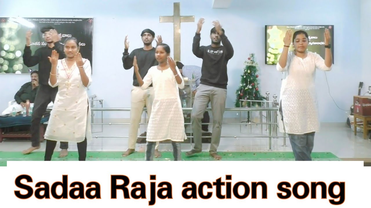 Sadaa Raja Action song | Action song by sunday school children and youth | SMPH