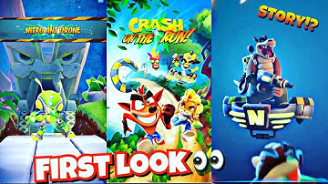 Crash Bandicoot On The Run - First Look Mobile Gameplay