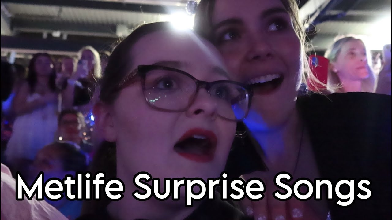 METLIFE ERAS TOUR SURPRISE SONG REACTIONS - YouTube