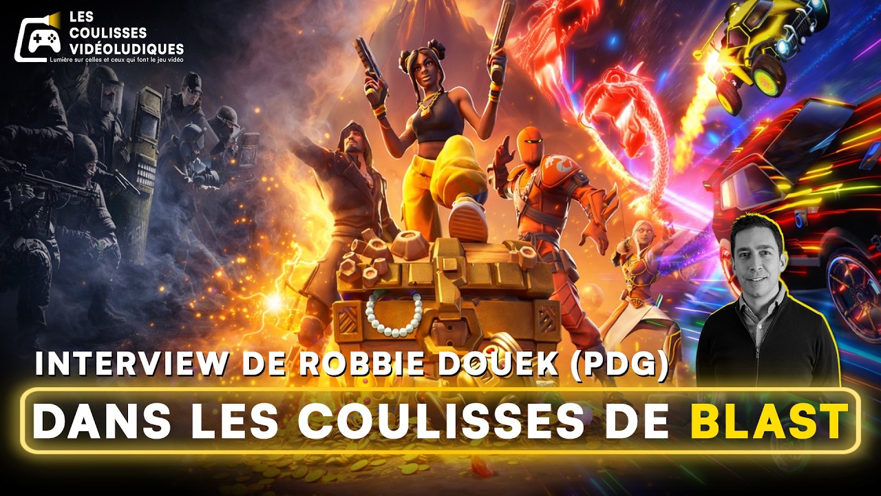 Esport : Robbie Douek nous raconte (Rocket League, Fortnite, Rainbow Six) !