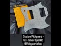 The Pickguard Shop - Custom Pickguard - SG - Silver Sparkle