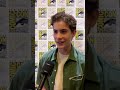 #JacobTremblay Reacts to Seeing #TheToxicAvenger for the First Time at #SDCC #shorts