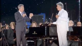 Andrea Bocelli With Chris Botti On Trumpet David Foster On Piano Concerto One Night In Central Park