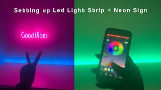 Led Light + Neon Sign Setup  | RaeCreates screenshot 4