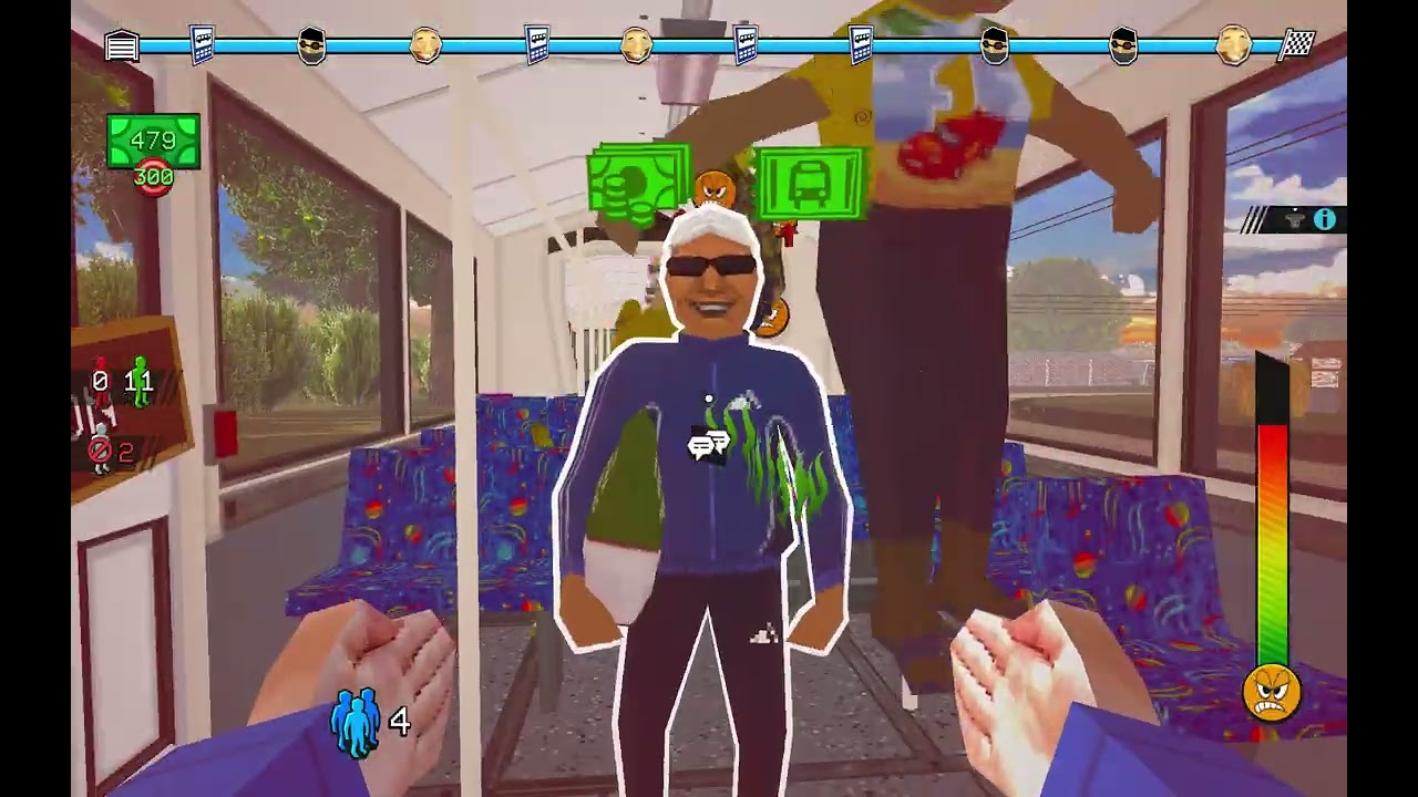 kick people out the bus