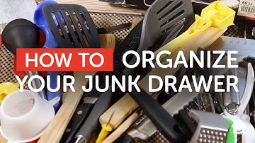 How to Organize Your Junk Drawer with Acrylic Organizers l HomeServe Lifehacks