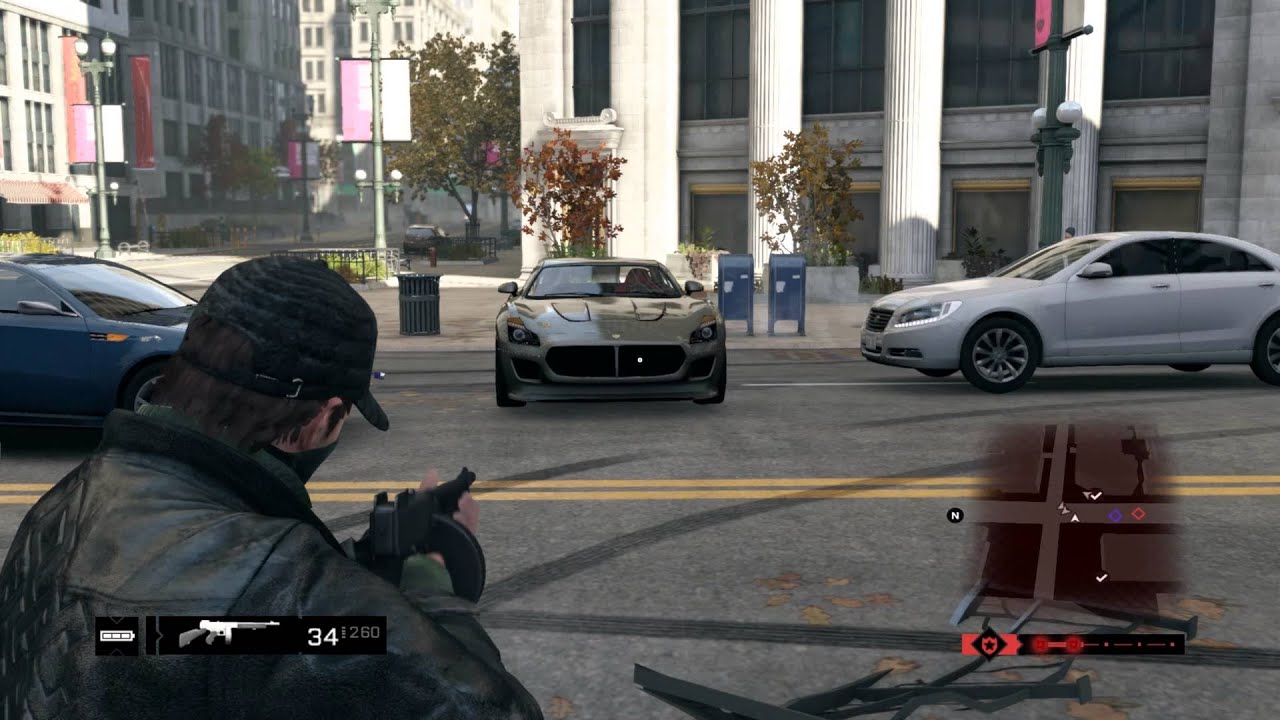 Watch Dogs Multiplayer Gameplay - Free Roam (PC) 1440p