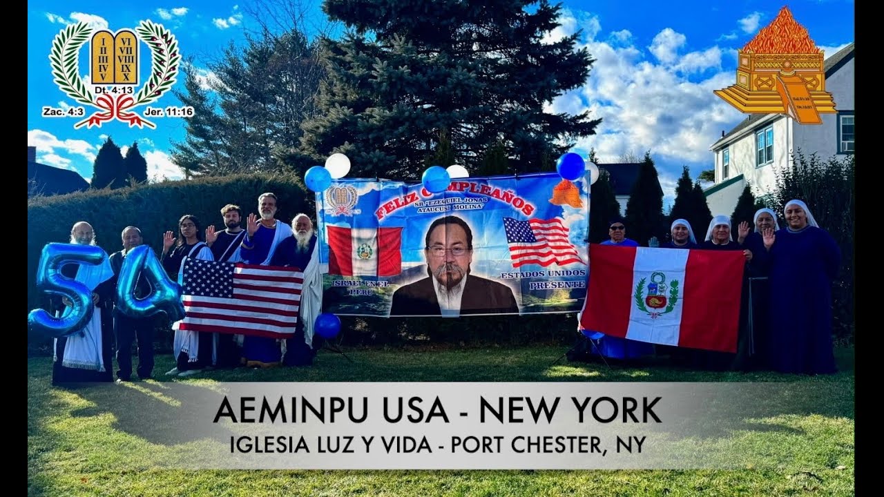 AEMINPU USA NEW YORK - SALUDANDO EN HONOR AL ONOMASTICO DE NUESTRO MISIONERO (GRAN CELEBRACIÓN 2026)