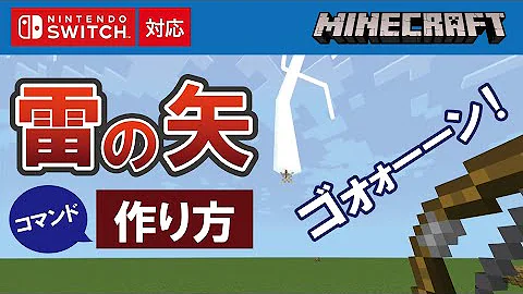 マイクラコマンド雷