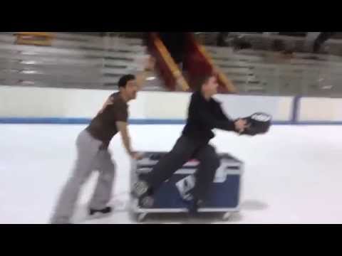 Martin Mac Aura Goes Ice Skating