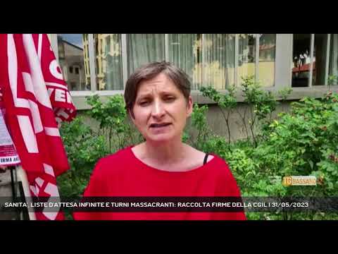 SANITA', LISTE D'ATTESA INFINITE E TURNI MASSACRANTI: RACCOLTA FIRME DELLA CGIL | 31/05/2023