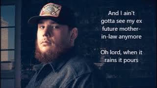 Luke Combs When It Rains It Pours Lyrics